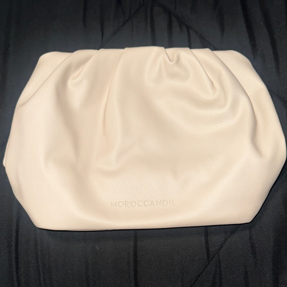 Moroccanoil Soft Cream Cosmetic Bag